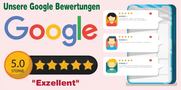 unsere google bewertungen